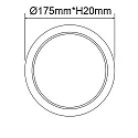 Downlight Flex IP52, satiné, blanche 