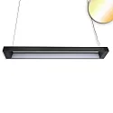 Lampe suspendue FRAME CCT Switch IP40, mat, noir 