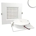 Downlight PRISM dimmable IP54, blanche gradable