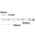 ISOLED Bande LED CRI927 Flexband Curve