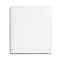 Accessory for profile LAMP30 - aluminium endcap E69 (2 pc.), incl. screws, white