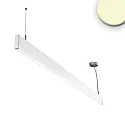 Lampe suspendue Linear Up+Down 1200 haut bas IP40, blanche 