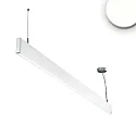 Lampe suspendue Linear Up+Down 1200 haut bas IP40, blanche 