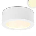 Luminaire de surface LUNA dimmable, indirect IP20, blanche gradable