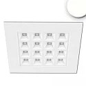 LED office panel UGR<16 Line 625, IP40, 16 light outlets, 36W 4000K 4200lm, white, KNX dimmable