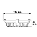 Downlight dimmable IP20, blanche gradable
