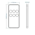 ISOLED Télécommande Sys-Pro, blanche
