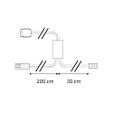ISOLED MiniAMP swipe sensor, recessed mount, Ø 1.2cm, 12-24V DC, 5A, IP20