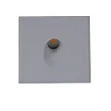 Angular aluminium cover 1 for LED wall luminaire Sys-Wall68, silver-grey