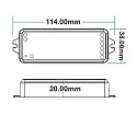 ISOLED Contrôleur Sys-Pro, blanc mat