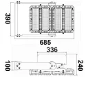 ISOLED floodlight dimmable IP66