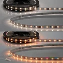 LED CRI919 / 940 MiniAMP Flex strip, 12V, 10W, dynamic white, both sided cable with male plug, 500cm