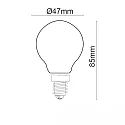 ISOLED lamp pear shape A60 set of 3, switchable E27 7W 806lm 3000K 360° CRI >80 
