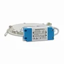 downlight flat, round, glare-reduced IP42, white dimmable