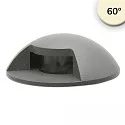 Projecteur encastré 1SIDE 60MM 60° 1 voie, rond IP67, gris, noir 