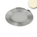 furniture luminaire MINI AMP round IP20, brushed aluminium dimmable