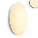 Applique et plafonnier IP54, blanche 