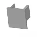Embout EC220 UP10, argent