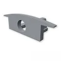 Embout EC230 (MINI-EB V2 / SURF/DIVE 12) version pour montage encastré, lot de 1, droit, avec trou pour câble