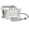 ISOLED Downlight BOX pivotant, blanche