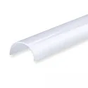 Capot COVER26 (T5/T8 EXCHANGE MODULE) - 115CM langue, semi-circulaire, opale, satiné