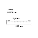 ISOLED Bande LED siliconée HT927/965 COB CCT / HIGH TEMPERATURE 100°C Tunable White blanche