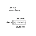 ISOLED Bande LED HEQ918/940 LINEAR CCT 256LED/M 130LM/W blanche