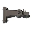 Support mural STREET LIGHT EM 145, gris-brun