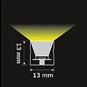 ISOLED Bande LED siliconée NEONPRO RGB+W CUSTOM B13H13 RGBW
