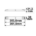 ISOLED Transformateur ULTRASLIM IP20 - CCT PWM 24V/DC - 0-60W - PUSH/DALI-2 DT8 - SELV contrôlable par DALI, 2 canaux