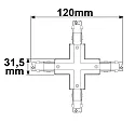 3-phase X-connector SURFACE (DALI) surface-mounted version, DALI controllable