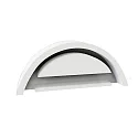 end cap COVER69 T5/T8 with cover, without cable hole, white