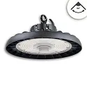 hall spot FL2 POWERSWITCH DIM / 120-150-200W / 90° impact resistant, multipower IP65, black dimmable