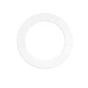 Adaptateur INNER Ø 20CM / OUTER Ø 26CM standard, rond, perforé, blanche