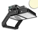 floodlight LW 1250W WW DALI - 130 X 25° 2-fold, swivelling, DALI controllable IP66, black dimmable