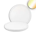 Luminaire de plafond SLIM300 PRO haut bas, CCT Switch, commutable IP44, blanche 