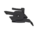 mounting bracket 3PH-TRACK S1 / 24MM ODENWALD GRID, black