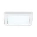 Luminaire apparent / encastré FLEX PRO 235X235 CCT Switch, réglable IP44, blanche gradable