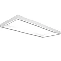Rail d'alimentation TRACK48 H50 / 50 X 119.2CM (EMTPTY FRAME) angulaire, sans inserts, blanche