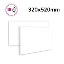 Panneau infrarouge BEST STANDARD 32 X 52CM sans cadre, blanche