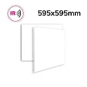 Panneau infrarouge BEST STANDARD 59.5 X 59.5CM sans cadre, blanche