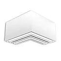 ISOLED Connecteur en L LAMP40, blanche