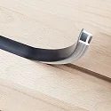 ISOLED Accessoire Couverture du profil FLEX-COVER10 TWIST+BEND, opale, noir 500cm
