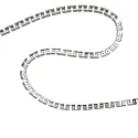 ISOLED Profil de montage NEON B04H08 flexible, argent