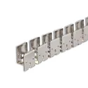 Profil de montage NEON B16H16 flexible, argent