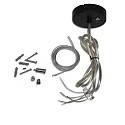 accessories wire suspension RASTER, multicolour 150cm