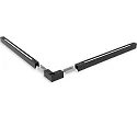 ISOLED Connecteur en L LINKLINE50, noir