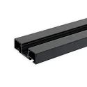 profilé pour rideaux CURTAIN 10 ONE 1 voie, noir