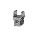 ISOLED Clip de retenue pivotant WALLWASHER 2 pièces, argent