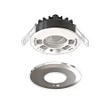 ISOLED Projecteur encastré VARIO-68 IP65, chrome 